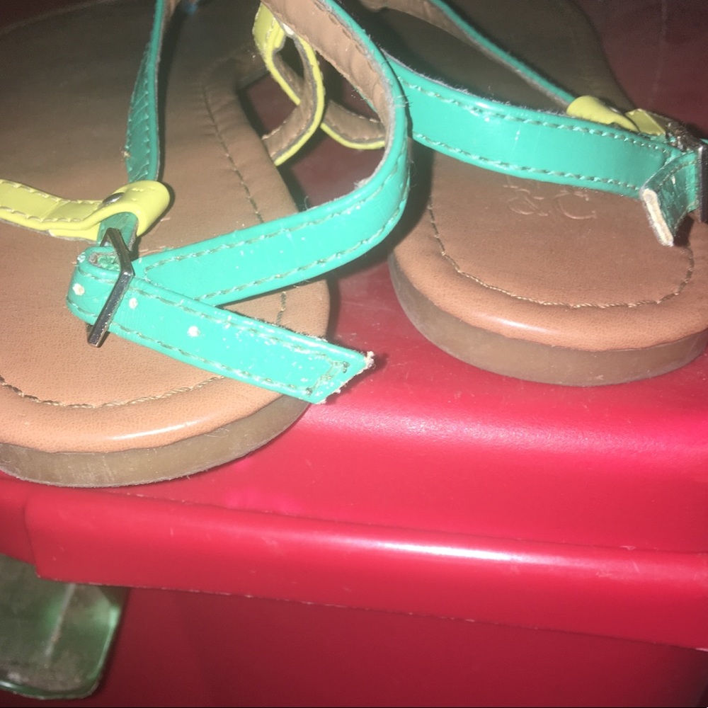 Color block sandals - Picture 2 of 6